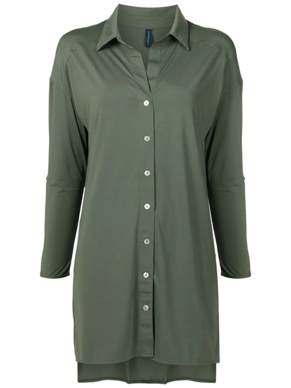 Meline Longline Buttoned Shirt
