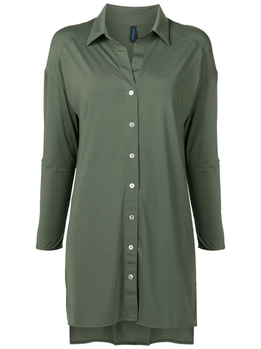 Meline Longline Buttoned Shirt