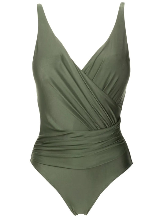 Maísa Liso Draped Swimsuit