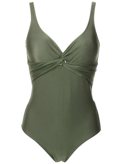 Adriana Liso Twist-Detail Swimsuit
