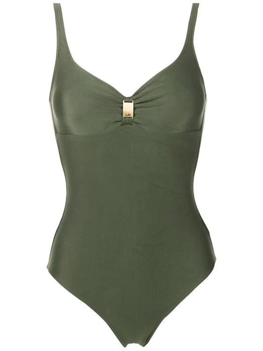 Roberta Liso Logo-Plaque Swimsuit