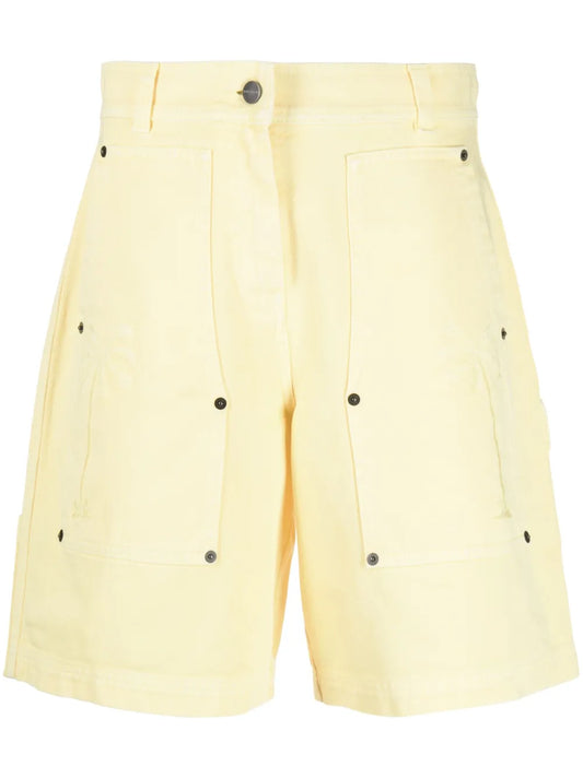 Embroidered Palm Tree Shorts