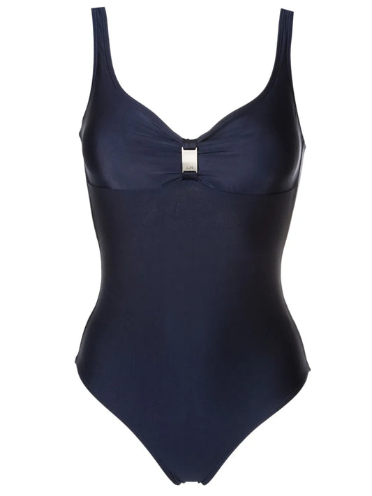 Roberta Logo-Plaque Swimsuit