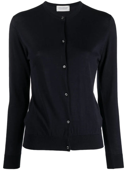 Buttoned Cotton Cardigan