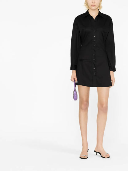 Catalpa Cotton Shirtdress