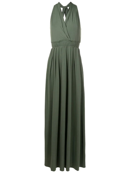 Venus V-Neck Long Dress