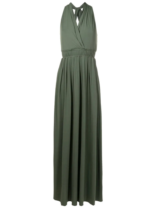 Venus V-Neck Long Dress
