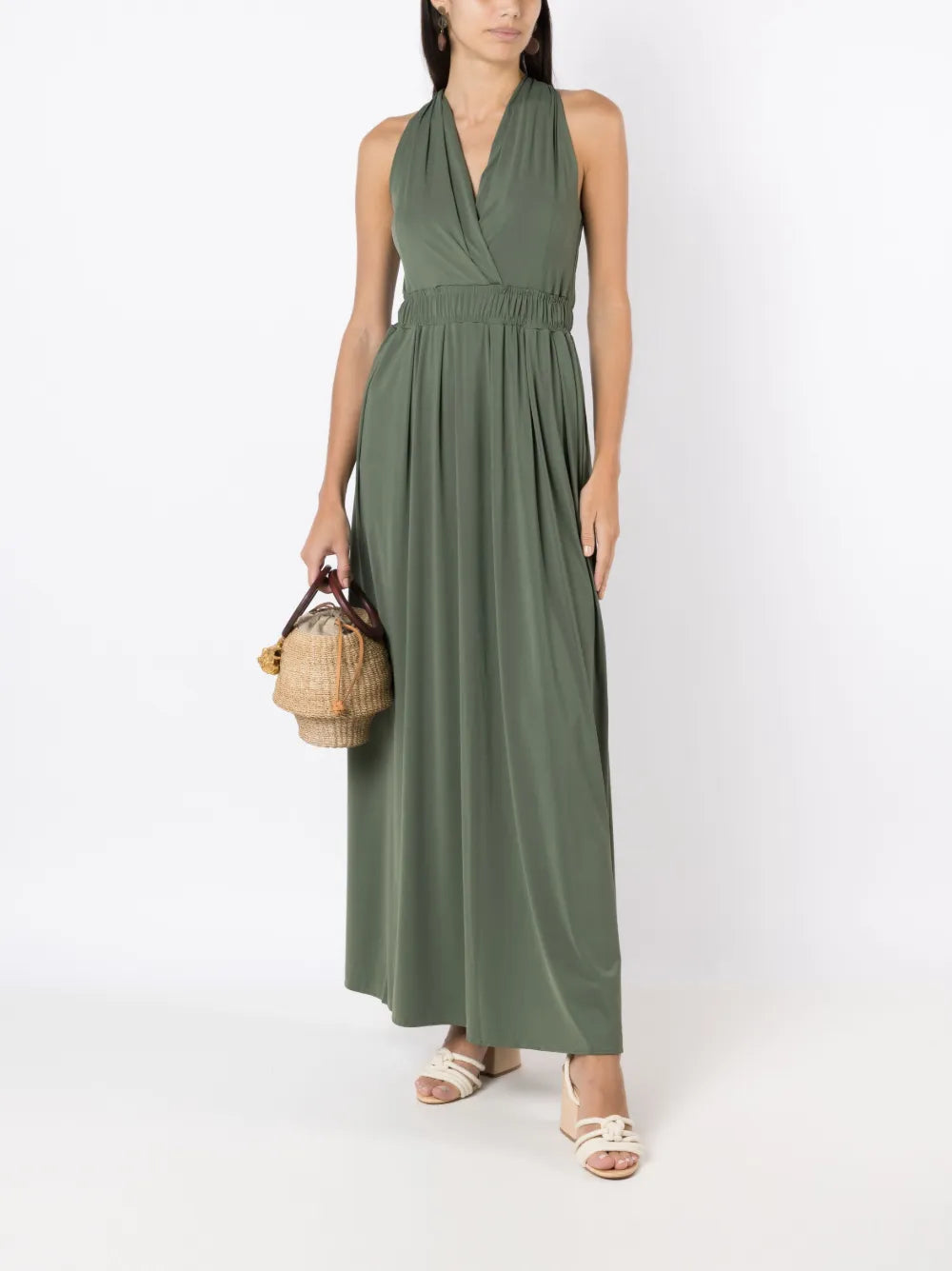 Venus V-Neck Long Dress