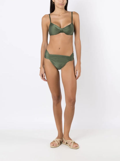 Jasper Ruched Bikini Bottoms