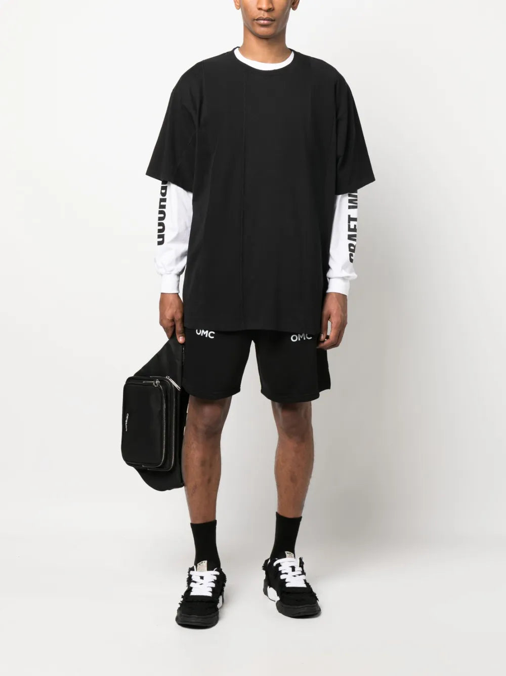 Logo-Print Track Shorts