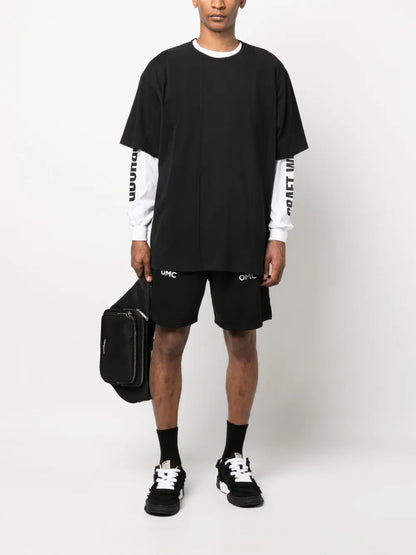 Logo-Print Track Shorts