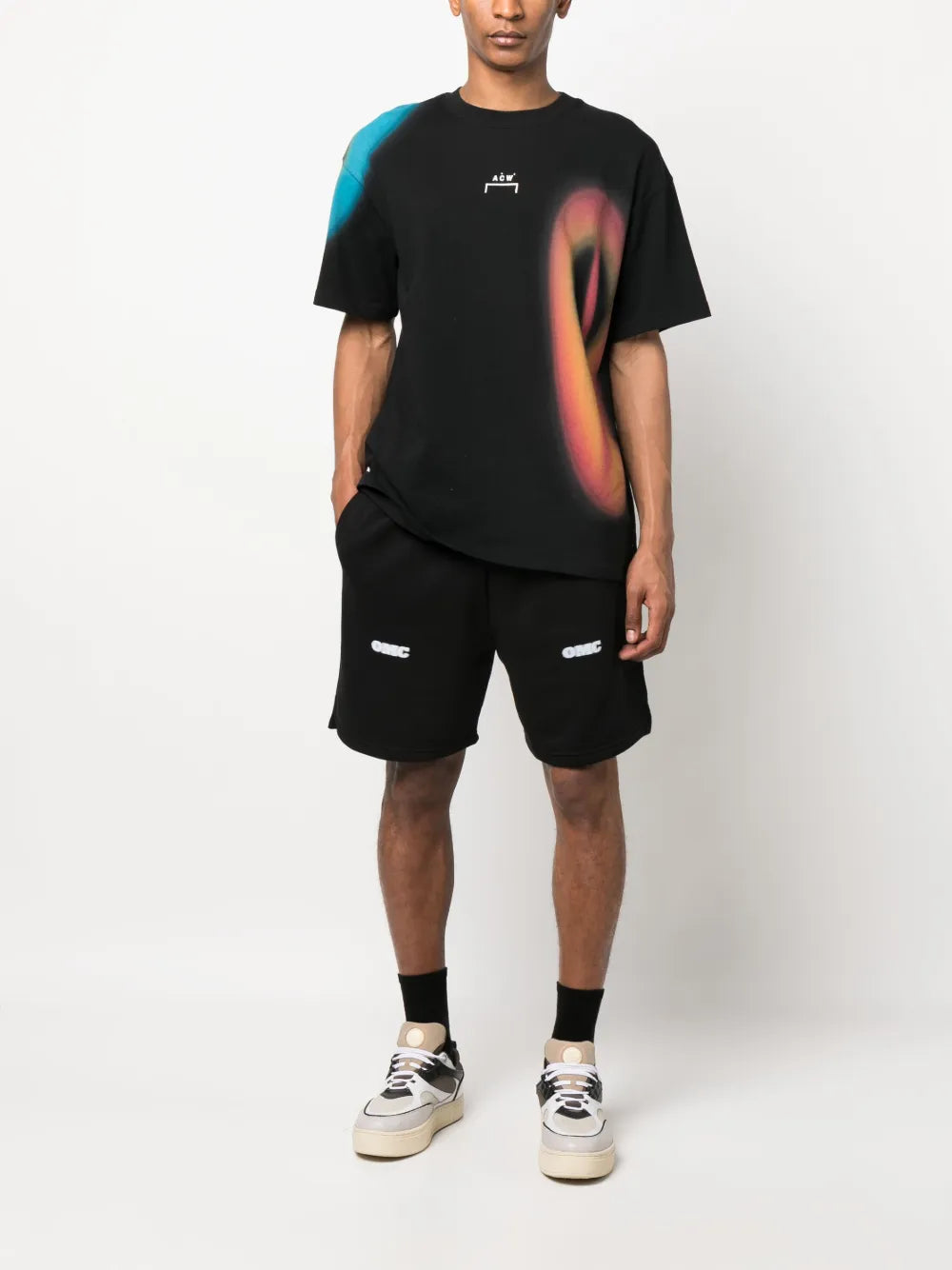 Logo-Print Track Shorts