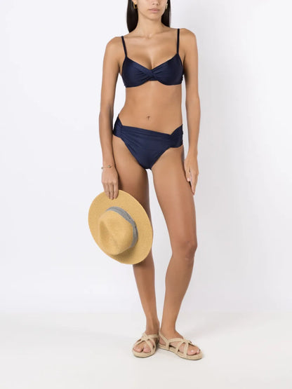 Jasper Ruched Bikini Bottoms