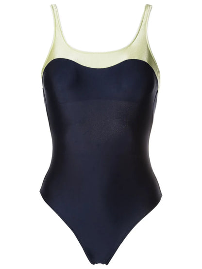 Oceanic Two-Tone Swimsuit