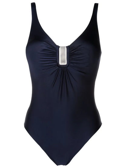 Mirassol Gathered-Detail Swimsuit