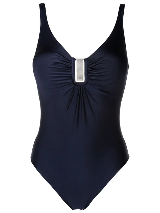 Mirassol Gathered-Detail Swimsuit