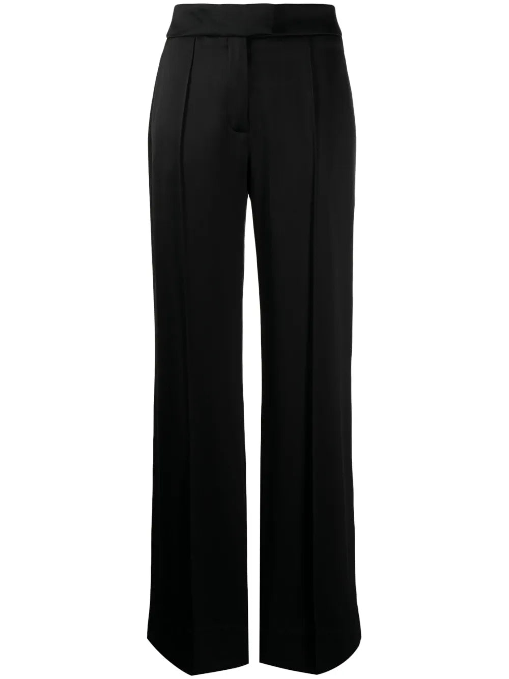 High-Waisted Wide-Leg Trousers