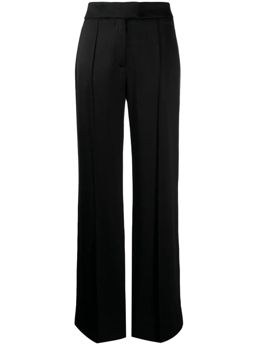 High-Waisted Wide-Leg Trousers