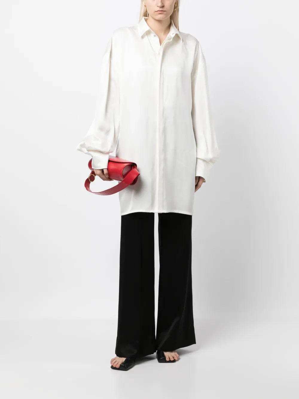 Satin Long Shirt