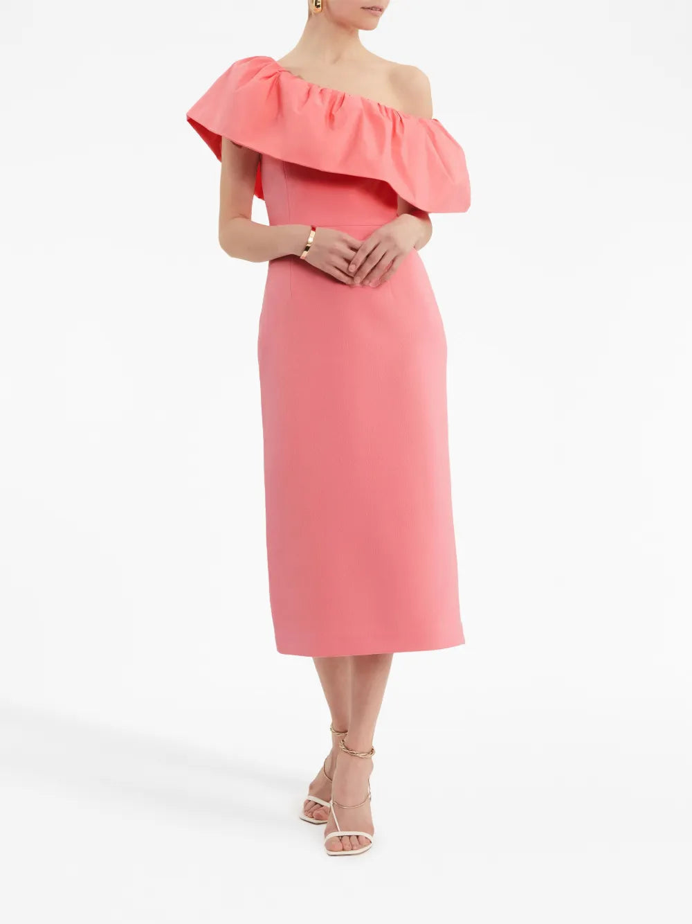 Brittany One-Shoulder Midi Dress