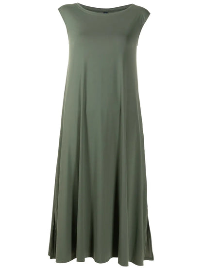 Tie Shift Midi Dress