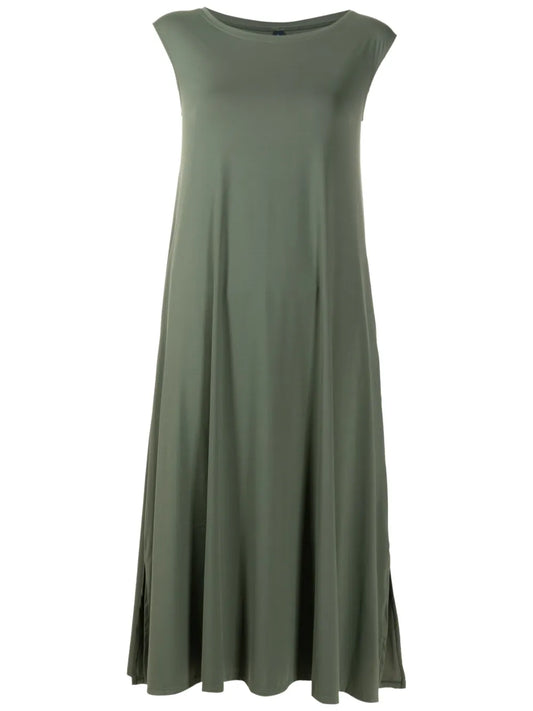 Tie Shift Midi Dress
