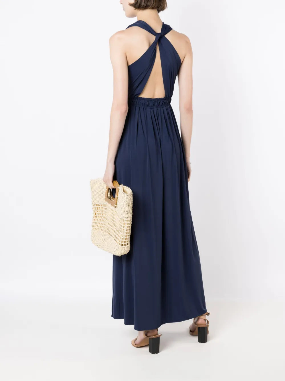 Venus Crossover-Strap Dress