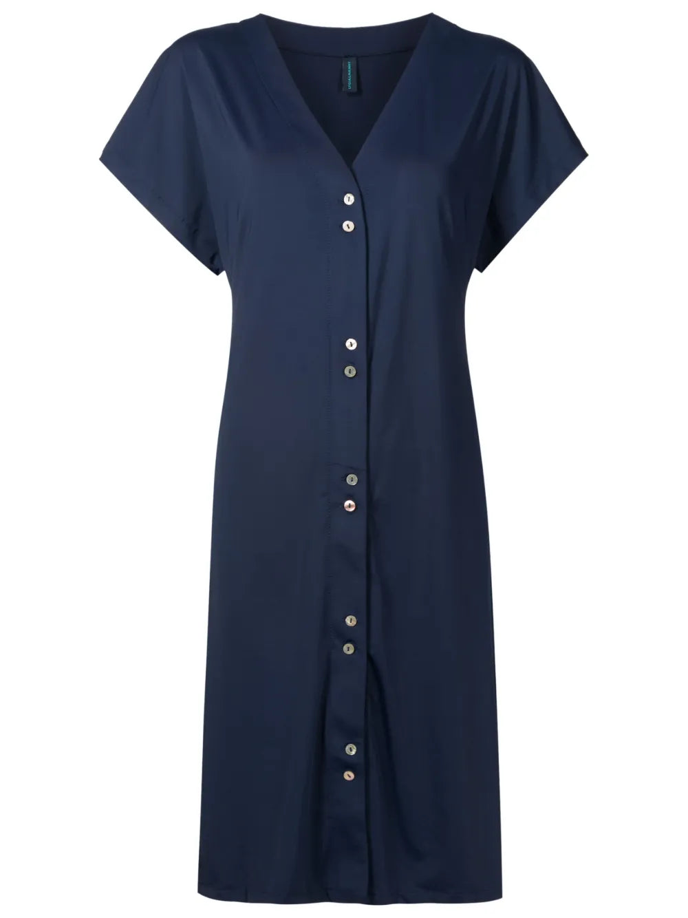 Artemis Press-Stud Fastening Midi Dress