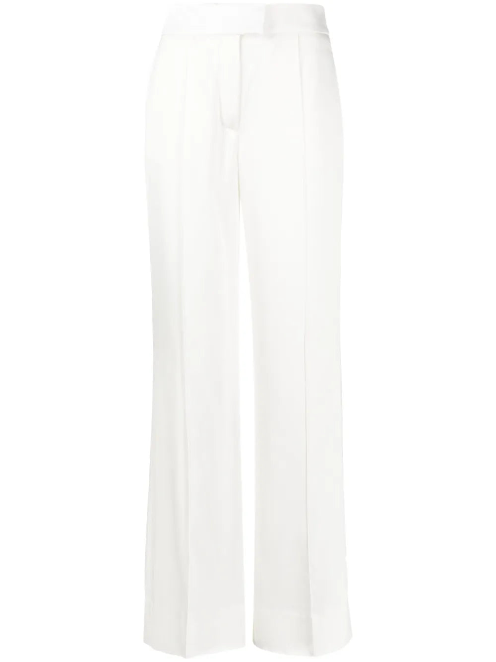 High-Waisted Wide-Leg Trousers