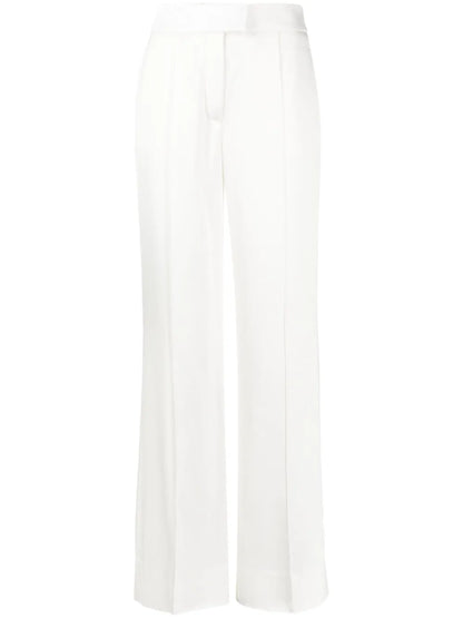 High-Waisted Wide-Leg Trousers