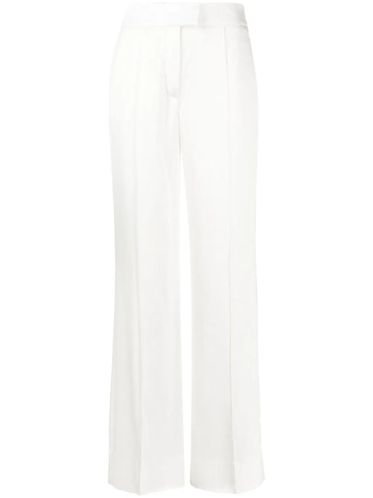 High-Waisted Wide-Leg Trousers
