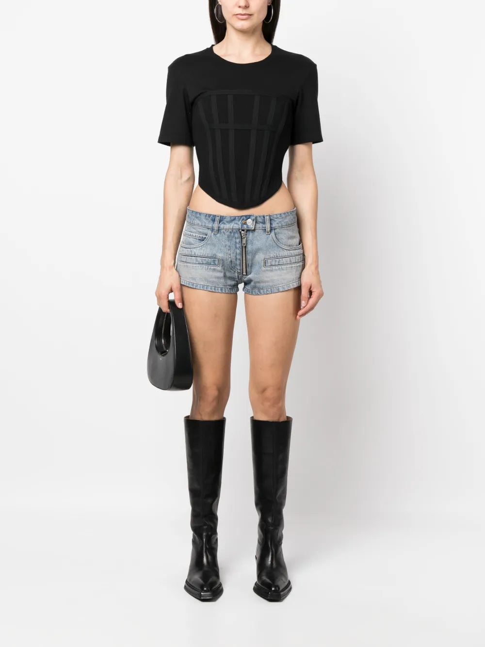Denim Micro Shorts