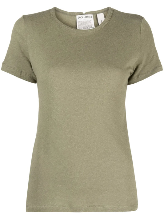 Short-Sleeve Mélange T-Shirt