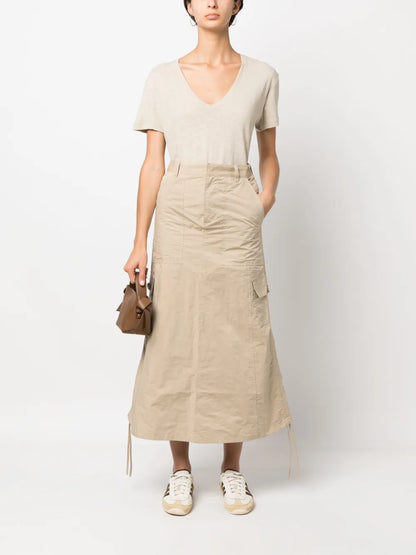 V-Neck Mélange T-Shirt