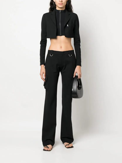 Hybrid Cropped Tailored Jacket