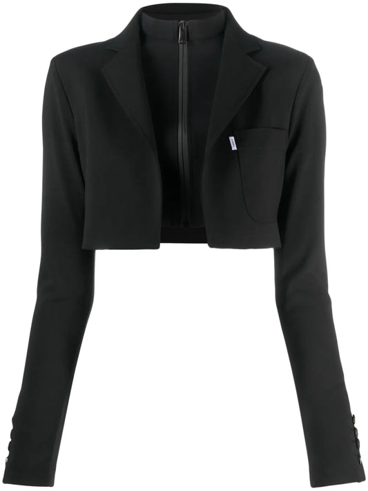 Hybrid Cropped Tailored Jacket