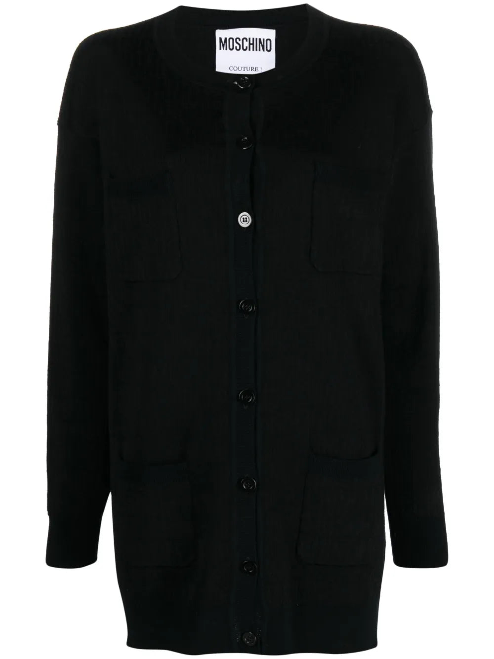Monogram-Jacquard Cardigan