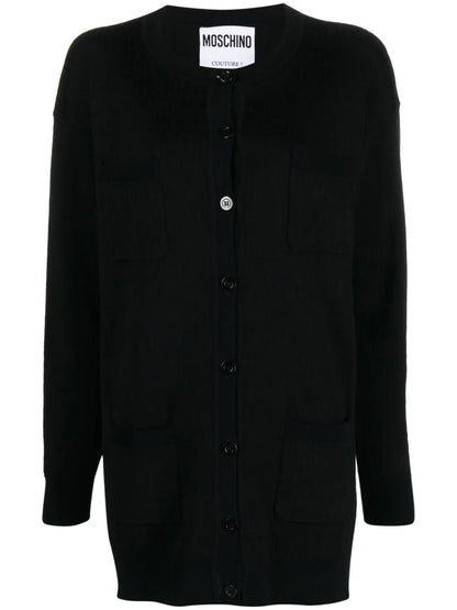 Monogram-Jacquard Cardigan