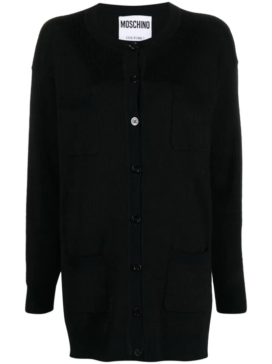 Monogram-Jacquard Cardigan