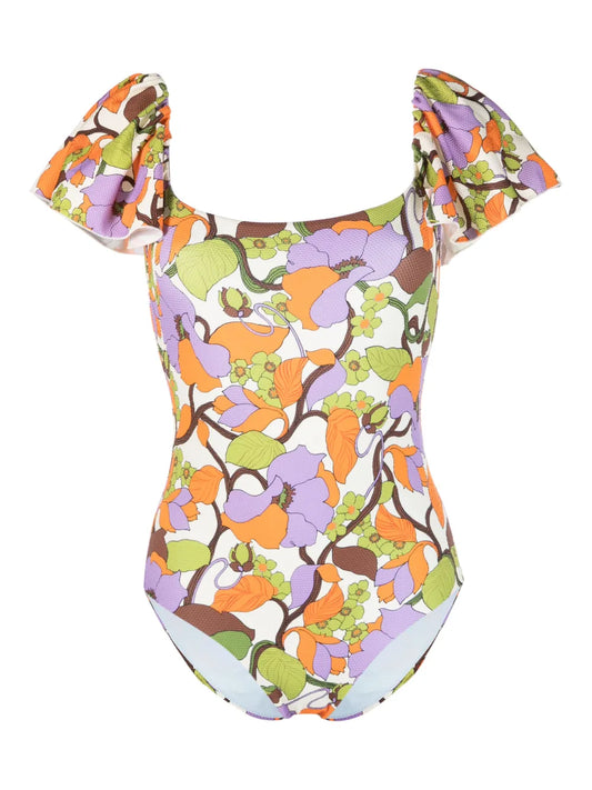 Scarlett Graphic-Print Swimsuit