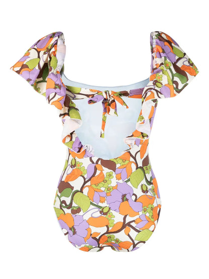 Scarlett Graphic-Print Swimsuit