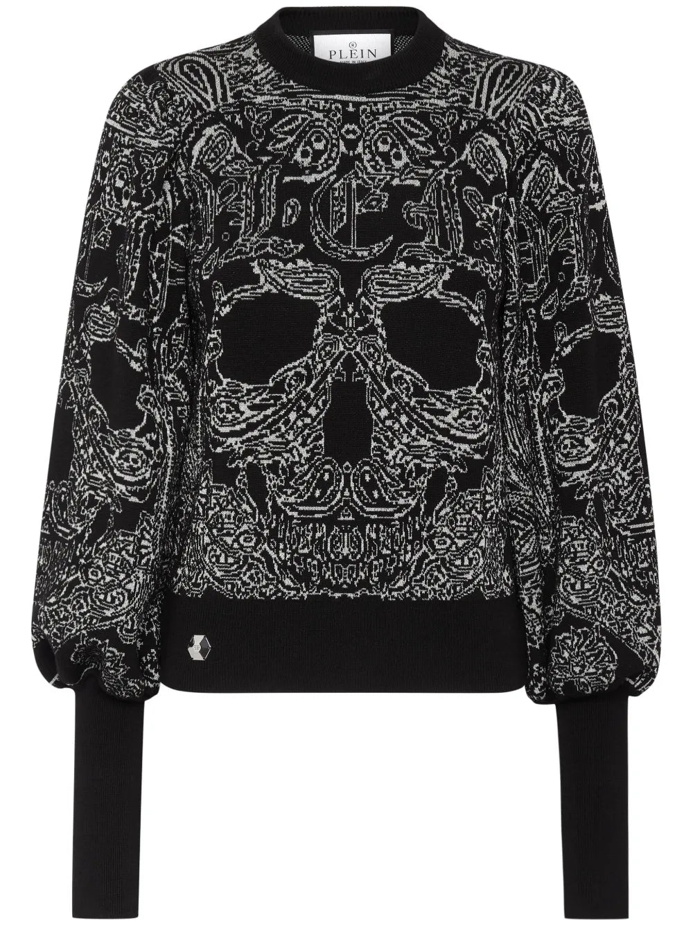 Wool & Lurex Paisley Jumper