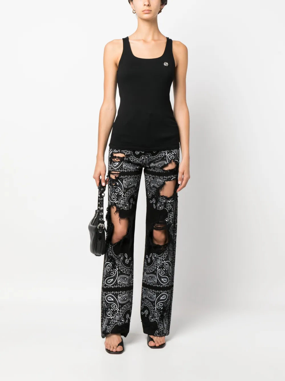 Logo-Patch Tank Top