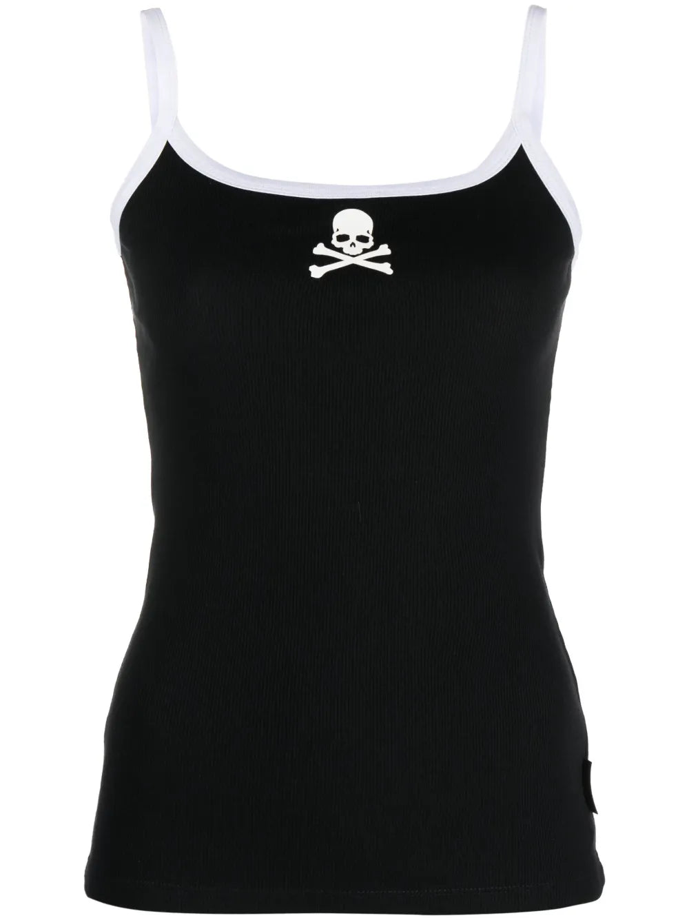 Skull-Print Tank Top