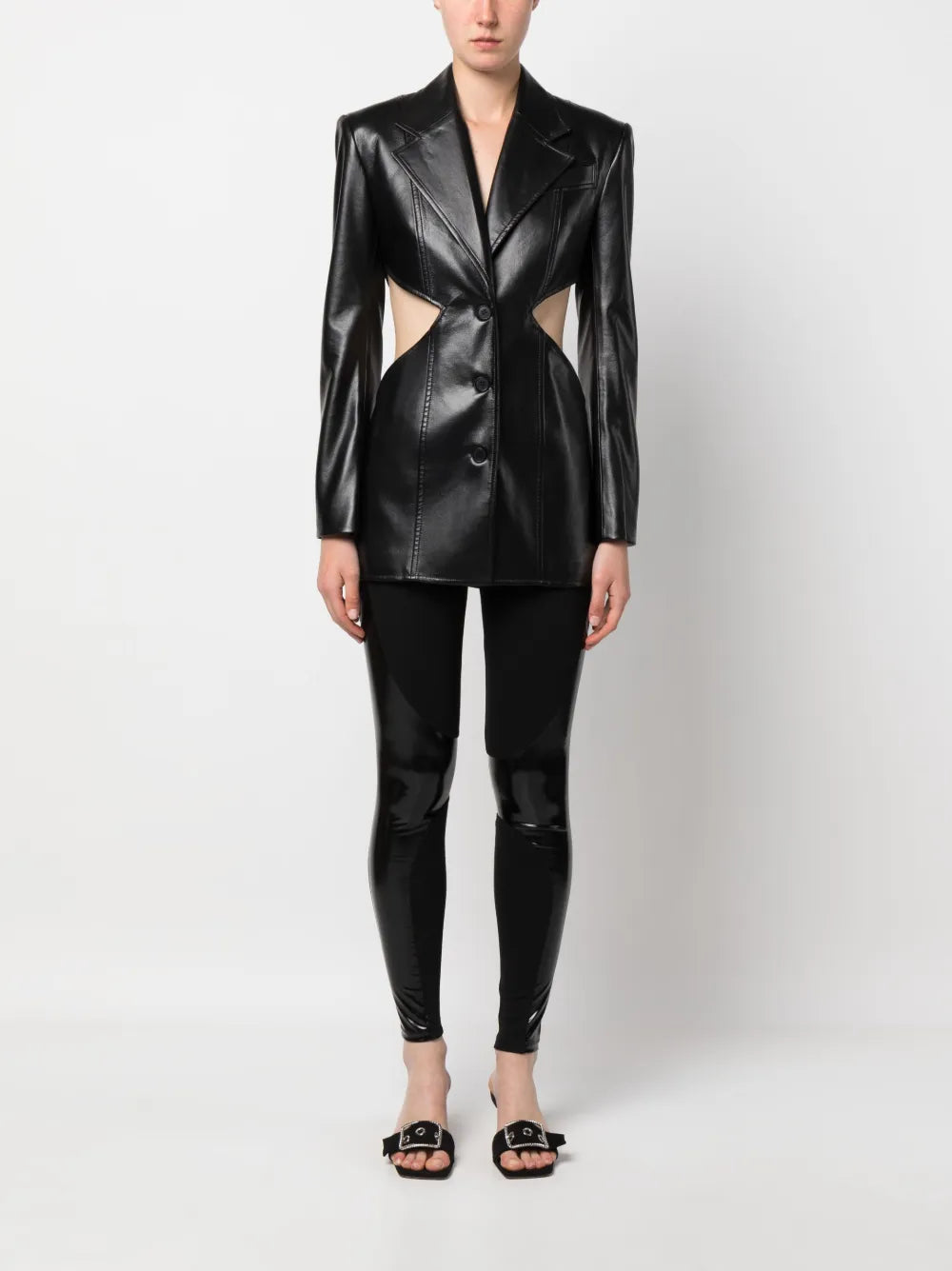 Panelled Mid-Rise Leggings