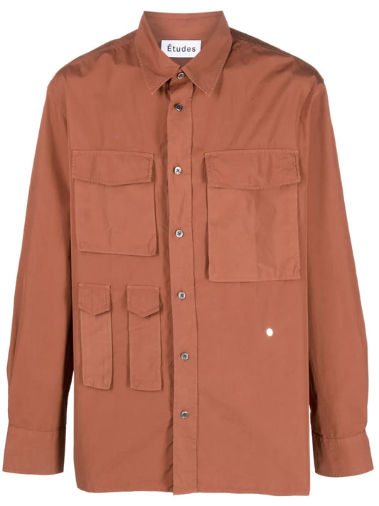 Long-Sleeve Cotton Shirt