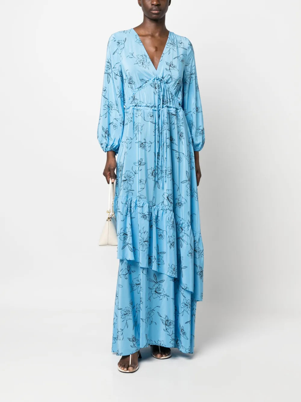 Floral-Print Maxi Dress