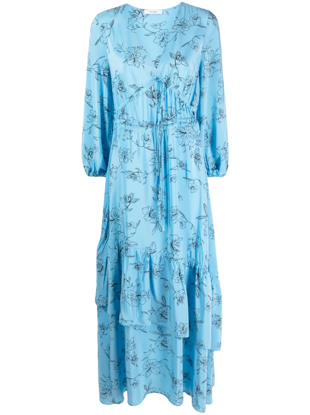 Floral-Print Maxi Dress