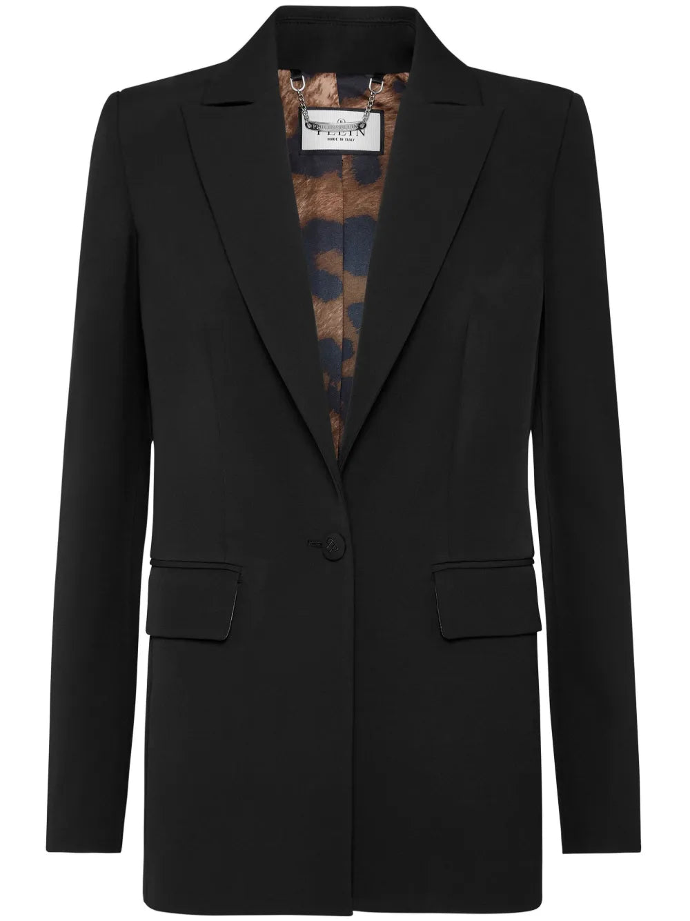 Cady Boxy Single-Breasted Blazer