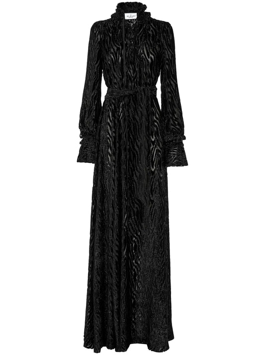 Chiffon Gipsy Devoré-Effect Dress